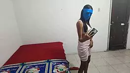 india latina desperately wants to fuck in her video