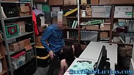 Teen Thieves Caught Giving Blowjob And Handjob For Cumshot