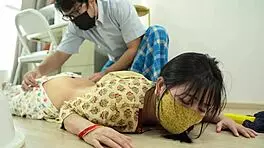 How Hot Is This Cute Indian Maid Getting Horny While Working Close-Up?