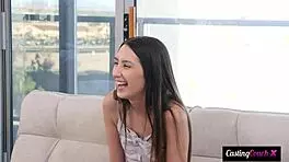 The agent painted a face on a sexual doll and fucked her