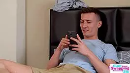 Nata Ocean, no hiding that dick from our deepthroat trio.