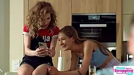 Nata Ocean, no hiding that dick from our deepthroat trio.