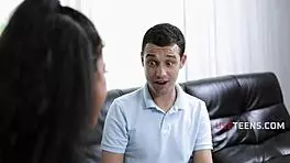 step sis maya farrell can't resist johnny love's rough fucking