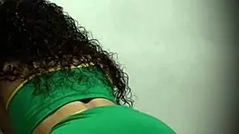 Hidden Camera Catches Colombian Model's Pussy