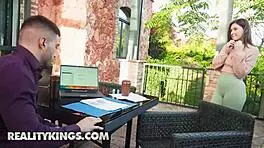 Raul can't resist the hots of his partner's stepdaughter Alexis Wilson and will do anything to fuck her!