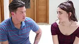 I watch my hot stepsister get anal fucked by stepbro