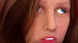 Blonde Stepdaughter Craves Anal Sex Outdoors, Unaware of Husband's Penetration