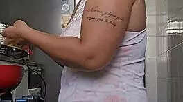 Fiorella rides and swallows cum