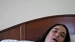 Petite Emy Angel Intensely Gropes Her Body