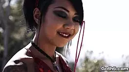 I love how Kimberly Chi blows cum bubbles with her pretty Asian mouth. Her petite deepthroat skills are unreal!
