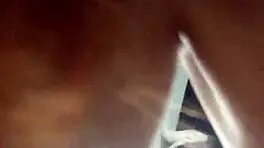 She convinces her ex with a blowjob, ends with cum-filled pussy craving more.