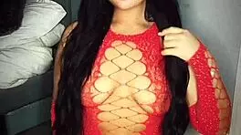 Slutty British Brunette Girlfriend Masturbates on Webcam in POV Reality