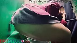 student sucking dick at gloryhole