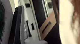 She Flashes Tits To Drivers So He Punishes Her With Massive Cock