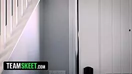 Ava's dirty quest to get pregnant with her teacher's seed turns erotic by the pool