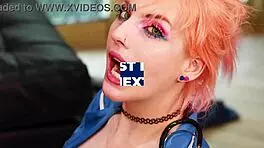 Nurse Collects Sperm Sample from Patient in Clinic