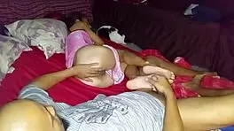 Wife adores sideways fucking!