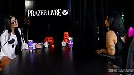 Marcely Mello and Tifany Rocha in Swing Cast Part 2 on Sheer Red