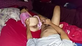 Wife adores sideways fucking!