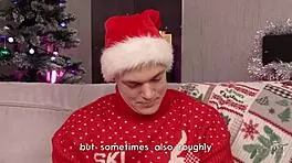 dude, it's a christmas miracle his huge cock didn't split my tight pussy