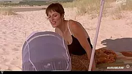 Clotilde Courau and Charlotte Rampling, kiss whoever you want?