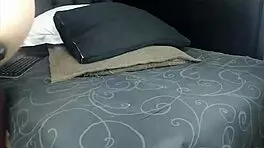 Yo, watch this amateur teen insert a toy on live cam!