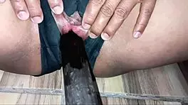 omg, he fucked me in both holes w/ a machine n hard dick... anal orgasm hit me hardd!