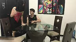 OMG MI HOT HERMANASTRA CHUPO MI POLLA Y ME FOLLO ELLA FUE LA QUE HIZO TODO