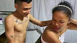 i fuck my stepsister for her big pussy on the train