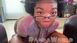 Mmm, Double Bbc Blowjob With Dark Skin Ebony And Light Skin Blonde Slut