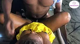 horny student chases black teacher for sex trade