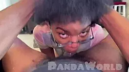 Mmm, Double Bbc Blowjob With Dark Skin Ebony And Light Skin Blonde Slut