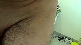 Wow, young ebony slut gets drenched in cum after homemade banging! Look at that mess!