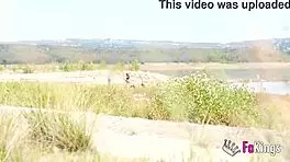 Swamp Heat Gets Briseida Myers Wet for Outdoor Nudist Quickie