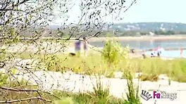 Swamp Heat Gets Briseida Myers Wet for Outdoor Nudist Quickie