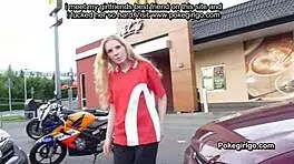 Amateur video in car