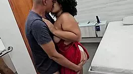 Latina Teen Screams on Huge Shaft with Facial Finish