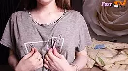 Modest Girl Achieves Real Amateur Orgasm Through Nipple Play