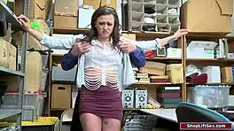 Officer Fucks Teen for Stealing Phones