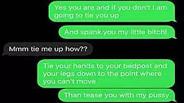 Sexting Teases My Sissy Bitch Into Submission.