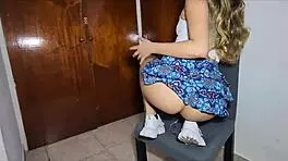 delicious paty stark rides me while our stepdads cook nearby