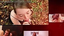 Oh wow, that naughty college student is blowing her teacher so intensely!