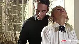 Bratty College Student Faces Hard Tutoring with Deep Action