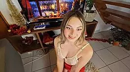 Offering My Ass as a Naughty Christmas Gift to Santa