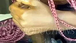 skinny african teens tease with hot foreplay