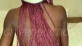 skinny african teens tease with hot foreplay