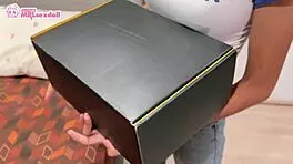 yo, this asian delivery girl got so aggressive with me for a cum facial! crazy stuff at mrlsexdoll.