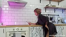 Anal Vibe In The Kitchen With Beauty Skye Young Full In Sheer