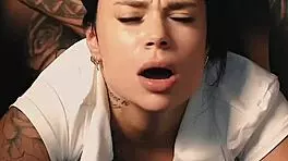 Cuckold brings girlfriend for home fuck