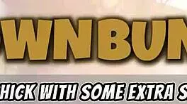 Chocolaty Babe Hints at Her Perfectly Massive Booty in Seductive Poses